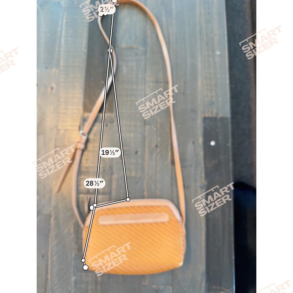 Universal Thread Tan Woven Adjustable Crossbody B… - image 4